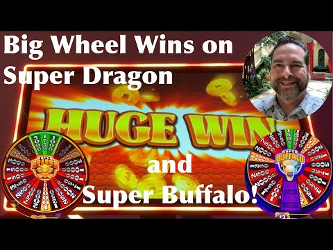 Super Dragon and Super Buffalo — Spinning and Upgrading to Nice Slot Wins!