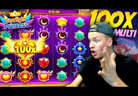 100x MULTIPLIER ON STARLIGHT PRINCESS! (Big Win)