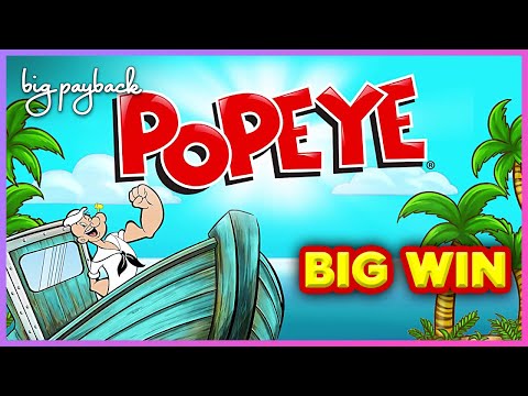 Screaming Links Popeye Slot – BIG WIN BONUS!