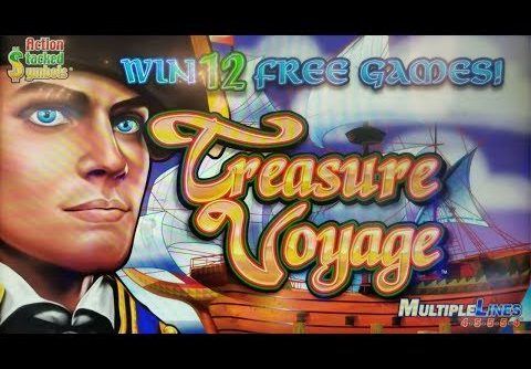 BIG SURPRISE WIN!  TREASURE VOYAGE SLOT MACHINE BIG BONUS WIN by KONAMI  PECHANGA CASINO