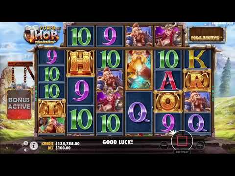 POWER OF THOR MEGAWAYS    BIG WIN CASINO SLOT ONLINE GAME