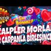 Sweet Bonanza | KALPLER VE MORLARLA MUHTEŞEM KAZANÇ | BIG WIN #sweetbonanzarekor #bigwin #slot