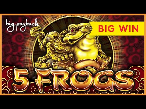 SHORT & SWEET! 5 Frogs Slot – MYSTERY BONUS, YES!!