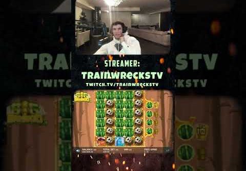 Trainwreckstv wins 2 5 million on Big Bamboo slot #Shorts