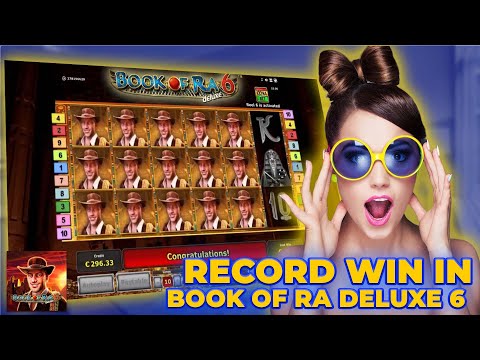 Book of Ra Deluxe 6 Slot Record Win