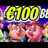 HUGE €100 MAX BET BONUS HUNT 😱 GREEDY WOLF SLOT‼️ *** NEW SLOT ***