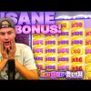 INSANE BONUS ON SUGAR RUSH SLOT! Mega Big Win Highlight