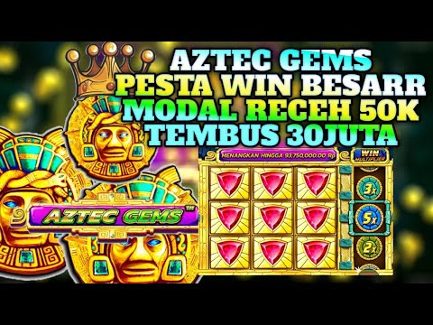 SLOT GACOR HARI INI  TRIK DAN POLA MODAL RECEH DI  AZTEC GEMS     PRAGMATIC PLAY!