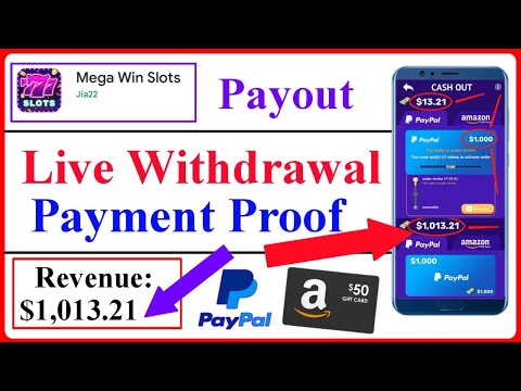 Mega Win Slots App Payment Proof | Mega Win Slots Live Withdrawal | Mega Win Slots Real Or Fake