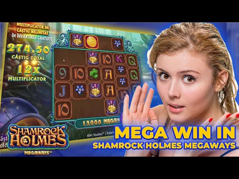 Shamrock Holmes Megaways Slot Mega Win