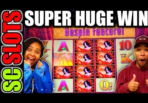 Super Huge Win On Wicked Winnings 3 Slot Machine!!!