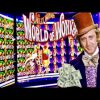 WILLY WONKA SLOT! BIG WIN! CASINO GAMBLING! #SHORTS