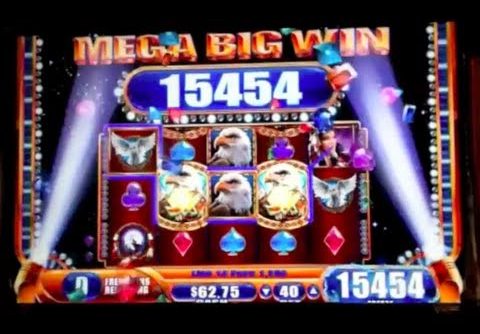 Comeback, Pt.1: Great Eagle Returns (nickel slot): MEGA BIG WIN!