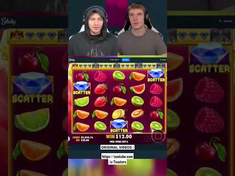 BIGGEST WIN ON JUICY FRUITS!! #fyp #gambling #slots #stakecasino #casinoonline #toasters