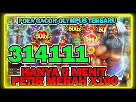 SLOT GACOR HARI INI || POLA GACOR OLYMPUS HARI INI || SIMAK CIRI-CIRI KAKEK ZEUS KASIH MAXWIN !!