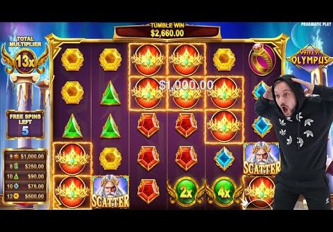 GATES OF OLYMPUS! 🔱 HIT CROWNS BIG MULTIPLIER – SENSATIONAL WIN – BONUS BUY CASINO SLOT ONLINE