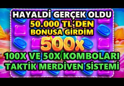 SWEET BONANZA | Rekor 50.000 TL Bonusa Girdim Yeni Bigwin| #sweetbonanza #slot #casino #slotoyunları