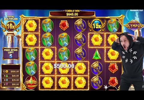 GATES OF OLYMPUS! 🔱HIT BIG MULTIPLIER with HUGE WIN – CASINO SLOT ONLINE GAME