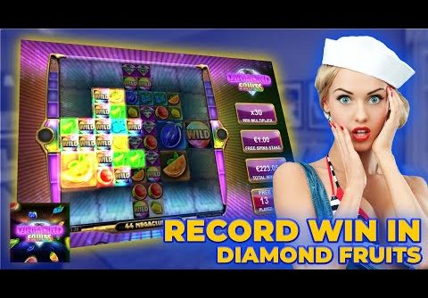 Diamond Fruits Slot Record Win