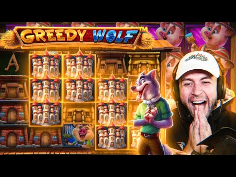 My BIGGEST WIN on the NEW Greedy Wolf Slot! (Bonus Buys)