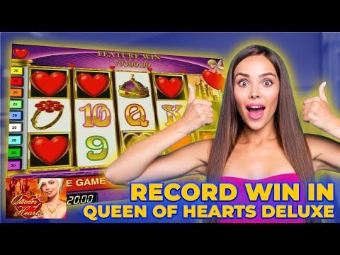 Queen of Hearts Deluxe Slot Record Win x782 140700 CREDITS