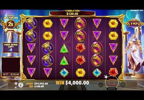 BIG WIN CASINO SLOT GATES OF OLYMPUS! 🔱 BONUS BUY