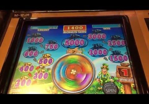 Big Win! RAINBOW RICHES Slot Machine (2 bonuses)