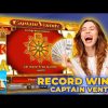 Captain Venture Slot Record Win