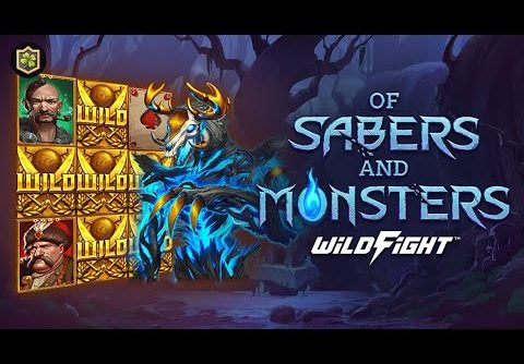 х1245 Of Sabers and Monsters 🔥 NEW Online Slot EPIC BIG WIN 🔥 (Yggdrasil Gaming)