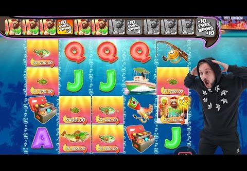 BIGGER BASS BONANZA – BIG WIN with JUST X2 Multiplier – CASINO SLOT ONLINE GAME