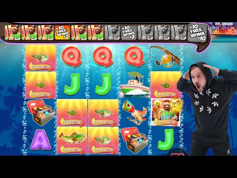 BIGGER BASS BONANZA – BIG WIN with JUST X2 Multiplier – CASINO SLOT ONLINE GAME