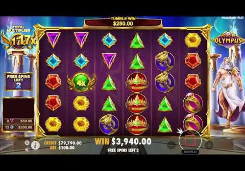 GATES OF OLYMPUS! 🔱HIT CROWNS BIG CASINO WIN SLOT ONLINE GAME