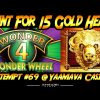 Hunt For 15 Gold Heads Episode #69 – Wonder 4 Wonder Wheel Live Play and Bonus!