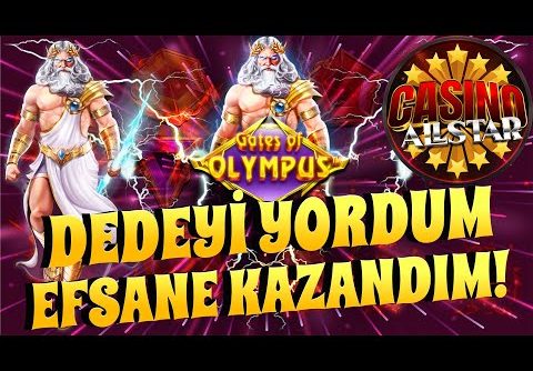 Gates of Olympus | DEDEYİ YORDUM EFSANE KAZANDIM | BIG WIN #gatesofolympusrekor #maxwin #slot