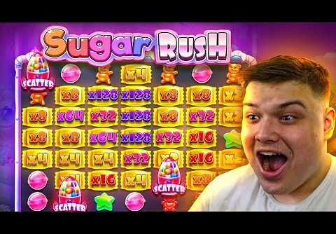 SOOO MANY MAX MULTIS On SUGAR RUSH!! (HUGE WIN)