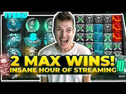 WORLD RECORD – 2 MAX WINS IN 1 HOUR😱😱 INSANE ONLINE SLOT WINS