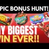 MY BIGGEST WIN EVER!! HUGE WIN ON BONUS HUNT – WHICH SLOT??