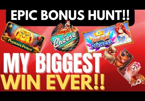 MY BIGGEST WIN EVER!! HUGE WIN ON BONUS HUNT – WHICH SLOT??