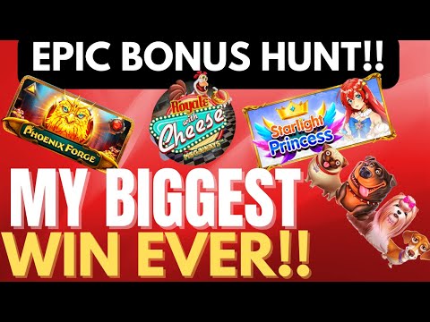 MY BIGGEST WIN EVER!! HUGE WIN ON BONUS HUNT – WHICH SLOT??