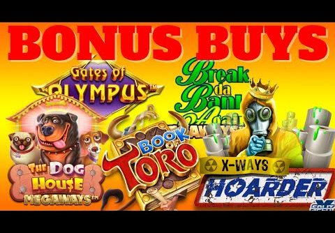 *BONUS BUYS* BUT CAN WE GET A BIG WIN? BOOK OF TORO, DOG HOUSE MEGAWAYS, BREAK THE BANK SUPER BONUS