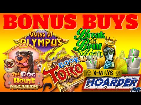 *BONUS BUYS* BUT CAN WE GET A BIG WIN? BOOK OF TORO, DOG HOUSE MEGAWAYS, BREAK THE BANK SUPER BONUS