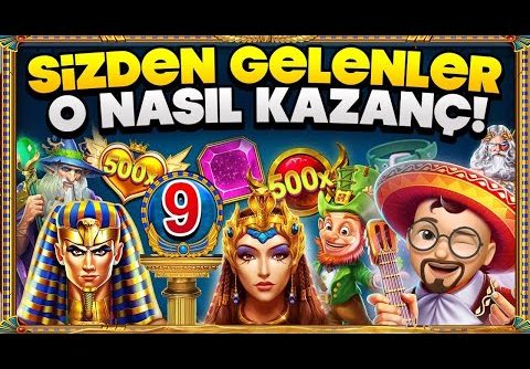 SLOT SİZDEN GELENLER 💥 SLOT OYUNLARI REKOR KAZANÇLAR ☀️ BIG WIN 9 💥 #slot #slotoyunları #casino