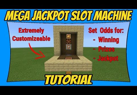 How To Build A Mega Jackpot Slot Machine v3.0 [Minecraft Bedrock Edition]