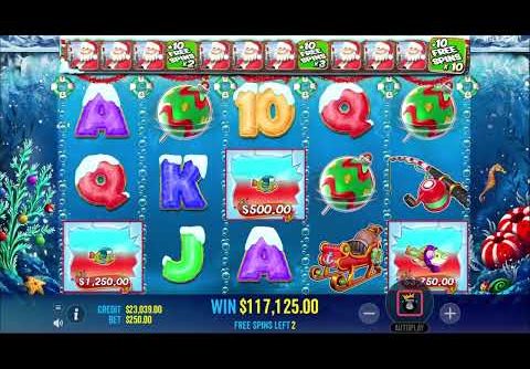 I GOT 10X on CHRISTMAS BIG BASS BONANZA HUGE WIN BONUS   CASINO SLOT ONLINE