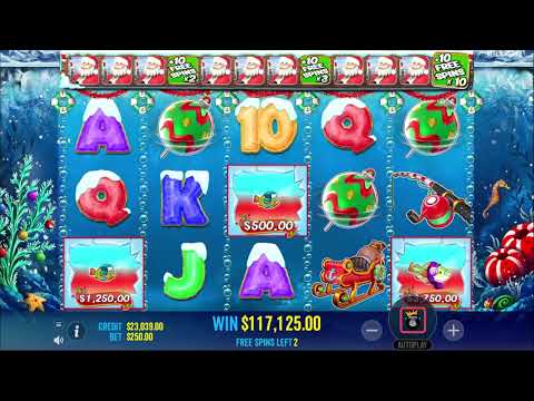 I GOT 10X on CHRISTMAS BIG BASS BONANZA HUGE WIN BONUS   CASINO SLOT ONLINE