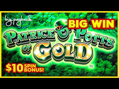 Patrick O’ Potts of Gold Slot – BIG WIN SESSION!