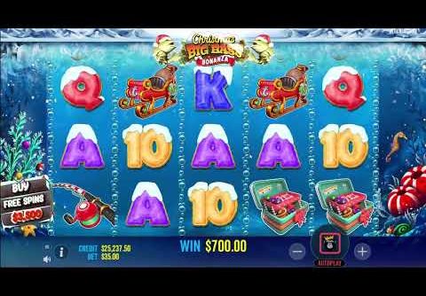 CHRISTMAS BIG BASS BONANZA   BIG WINS   3X and RODS LINE   CASINO SLOT ONLINE