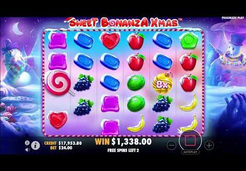 SWEET BONANZA X MAS   HIT 2 TIMES 100X CASINO SLOT ONLINE