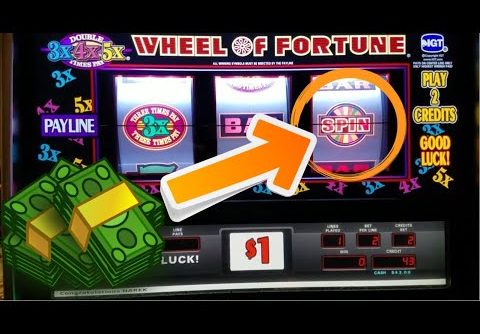 MY BIGGEST WINS ON THE WHEEL OF FORTUNE SLOT MACHINES FROM 2019