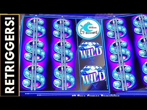 BIG WIN! RETRIGGERS! PURE MAGIC SLOT MACHINE! ATLANTIC CITY TRIP Episode 2